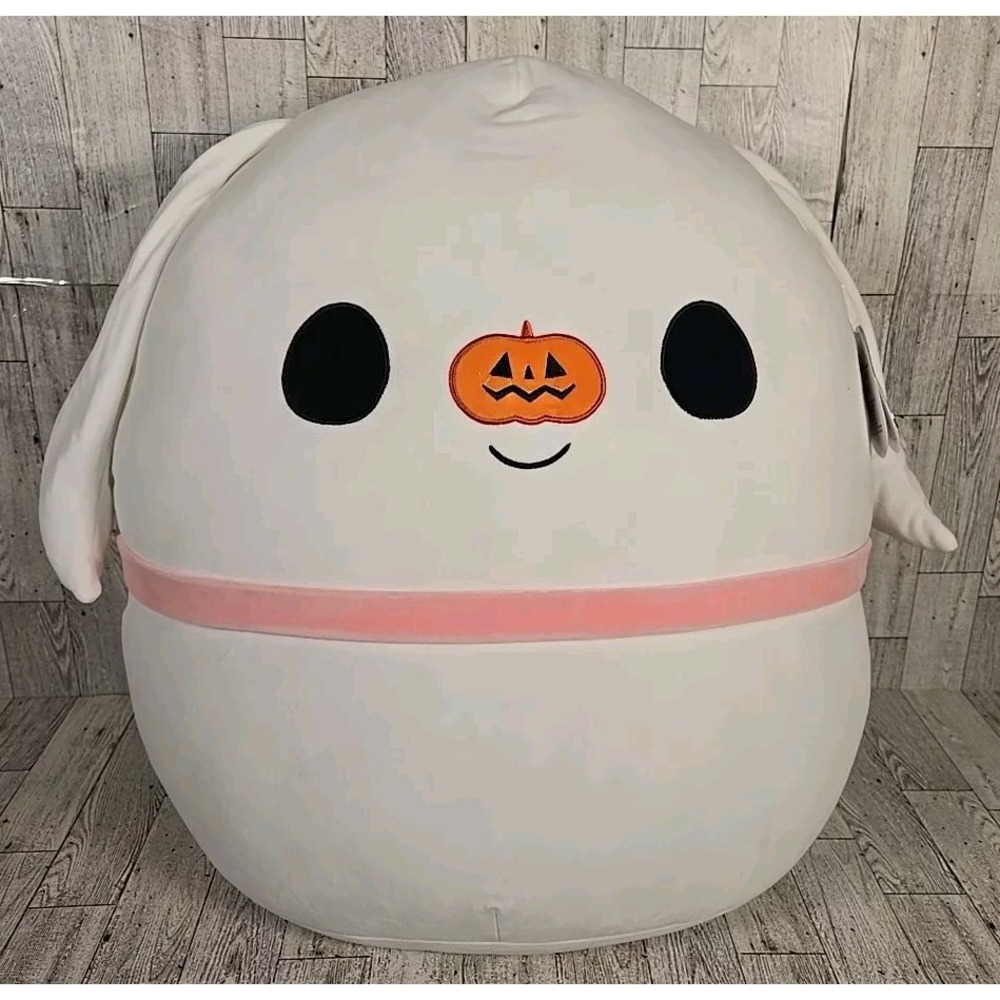 Squishmallows Zero the Ghost Dog Nightmare Before Christmas Disney Plush 20" NEW